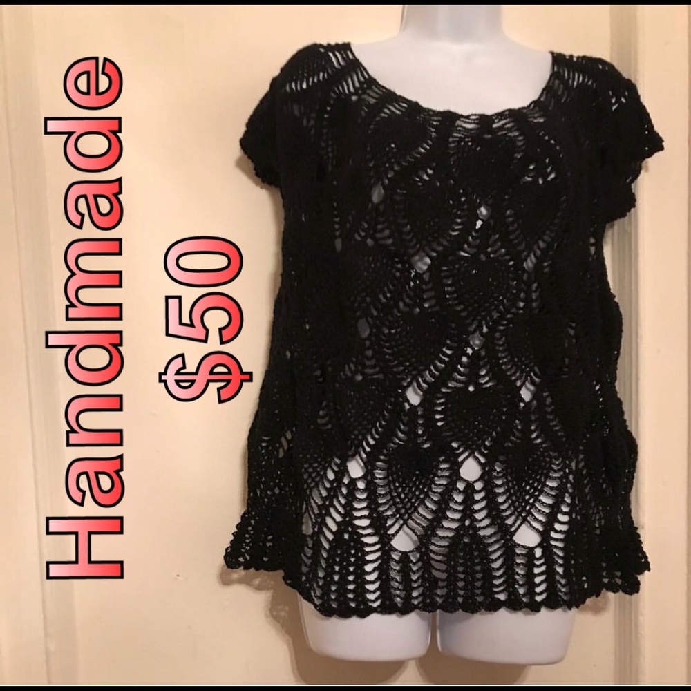 Handmade crochet shirt